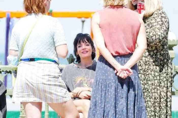 Thanet: Lily Allen spotted filming in Margate for new Sky comedy drama Dreamland
