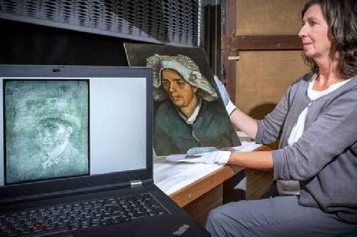 Hidden Van Gogh self-portrait discovered on reverse of peasant painting in Edinburgh