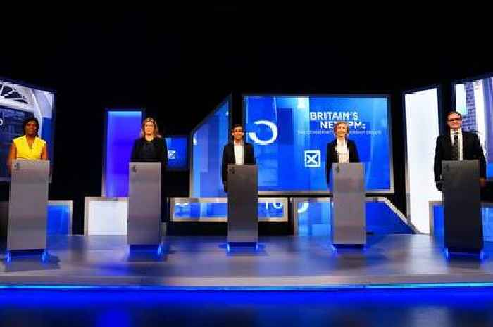 Candidates in race to be Tory leader and next Prime Minister struggle to say Boris Johnson is honest in live TV debate