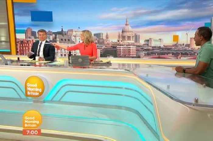 Andi Peters threatens to fight Ben Shephard on ITV Good Morning Britain
