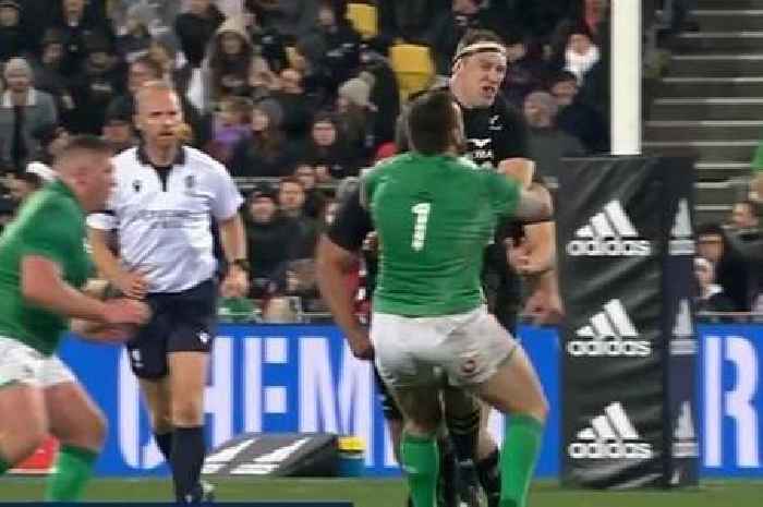 Anger over New Zealand v Ireland incident as All Black removed with broken face