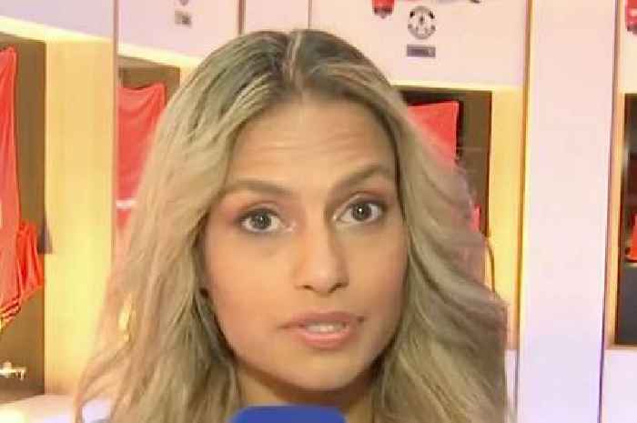 Sky Sports presenter gives update 'standing on ceiling' in upside down gaffe