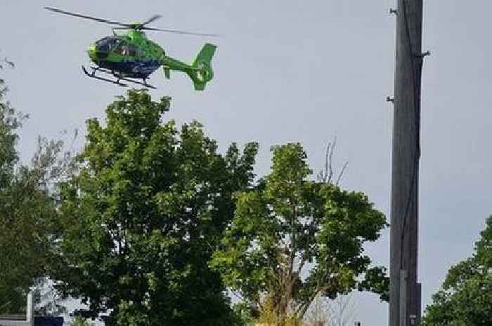 Air ambulance lands as police attend incident at Bristol park - updates