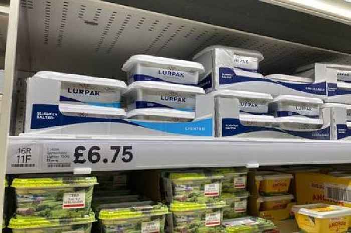 We compare the price of Lurpak across Grimsby as cost of living soars