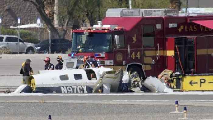 4 People Dead After Small Planes Collide At North Las Vegas Airport
