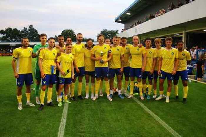 Sold out crowds erupt for Arthur as Solihull Moors beat Birmingham City in inaugural Arthur Cup