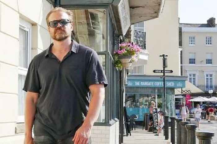 Thanet: Stranger Things' star David Harbour spotted in Margate