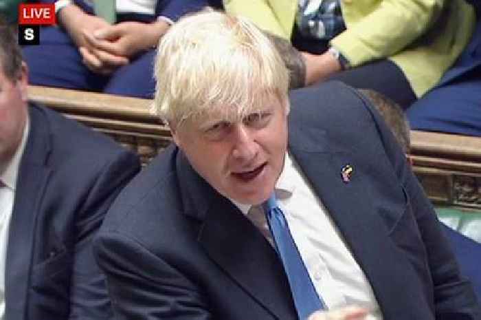 Boris Johnson attacks Rishi Sunak as he uses final PMQs to back Liz Truss on tax cuts