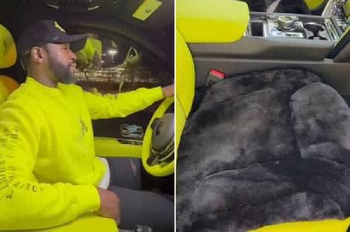 Floyd Mayweather slammed over £15,000 mink fur car seat by animal rights group PETA
