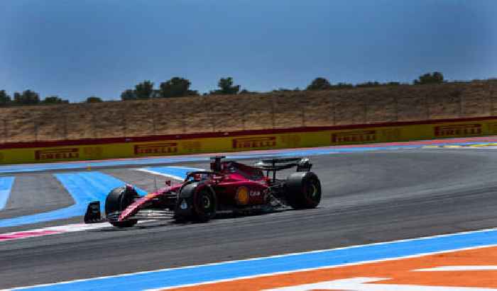 First Free Practice Results 2022 French F1 Grand Prix