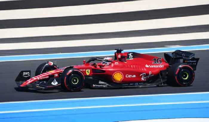 Second Free Practice Results 2022 French F1 GP