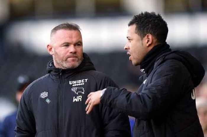 Liam Rosenior makes Wayne Rooney admission and accepts Derby County manager 'pressure'