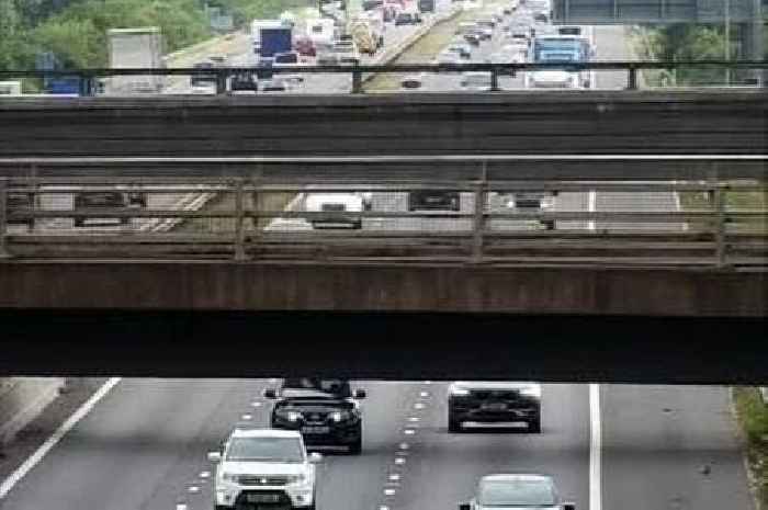 M4 traffic live updates: Multi-vehicle crash closes motorway stretch