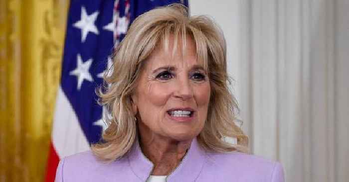 Jill Biden Remains Calm & Collected After Angry Heckler Says Her Husband Is The 'Worst President' The Country's Ever Had