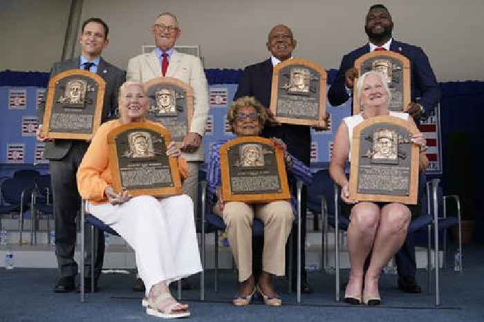 David 'Big Papi' Ortiz Takes Center Stage At MLB Hall Inductions