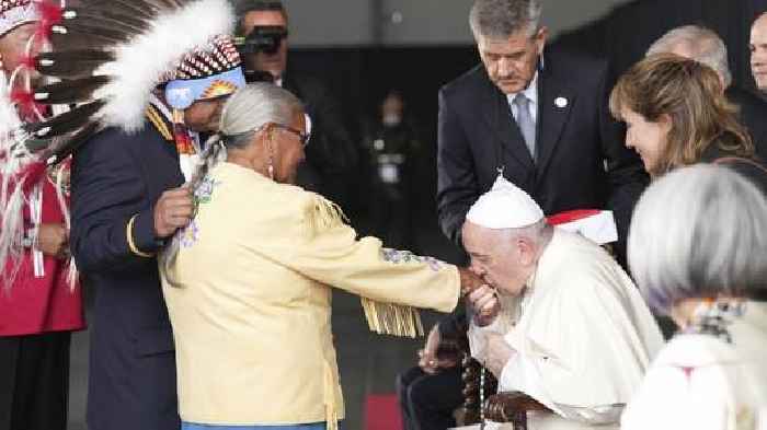 Pope Lands In Canada, Set For Apologies To Indigenous Groups