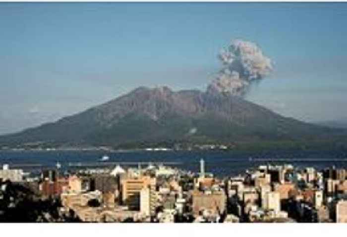Evacuations after volcano erupts in southern Japan