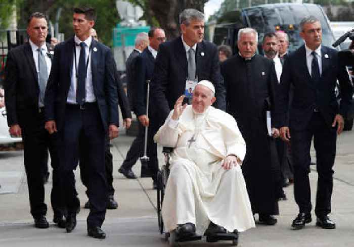 Pope apology tour of Canada continues with stadium Mass