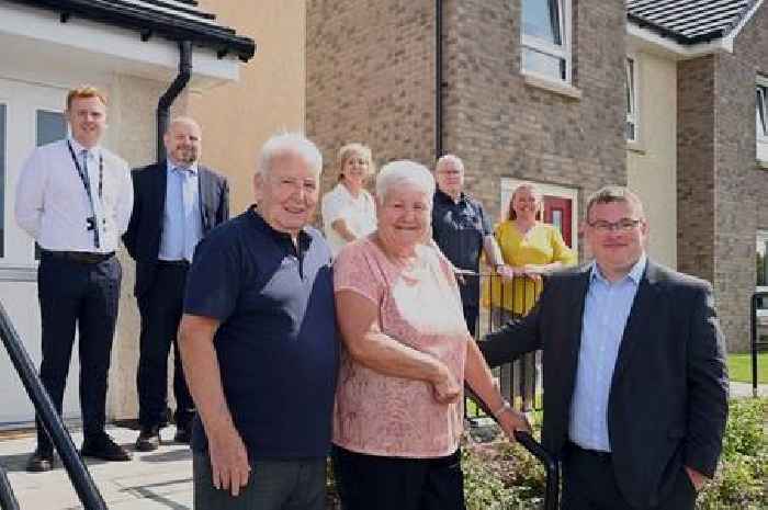 Tenants at newly completed developments in North Lanarkshire give homes the thumbs up