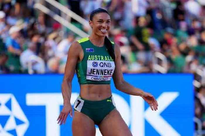 Meet Aussie model turned sprinter who does 'jiggling' dance before every race