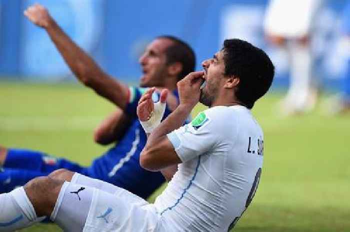 The infamous career of Luis Suarez in six moments as ex-Liverpool man returns to Uruguay