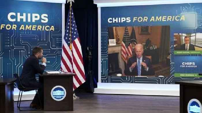 Congress OKs Bill To Aid U.S. Computer Chip Firms, Counter China