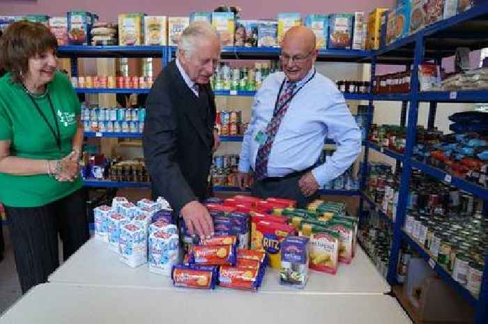 Prince Charles makes 'generous donation' to food bank as three items revealed