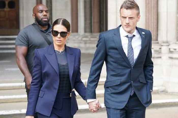 All was quiet outside Rebekah Vardy's Grantham mansion on the day of her libel battle loss