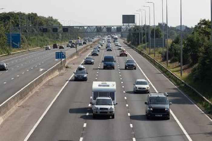 M5 LIVE updates as crash closes lane amid AA 'Amber Traffic Warning'