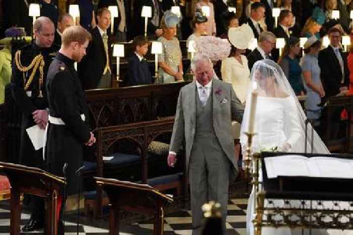 Meghan Markle struggled in wedding dress 'after being rude' to military escort, says Tom Bower