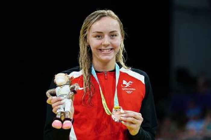 Welsh teenager Medi Harris cements rising star status with backstroke bronze at Commonwealth Games