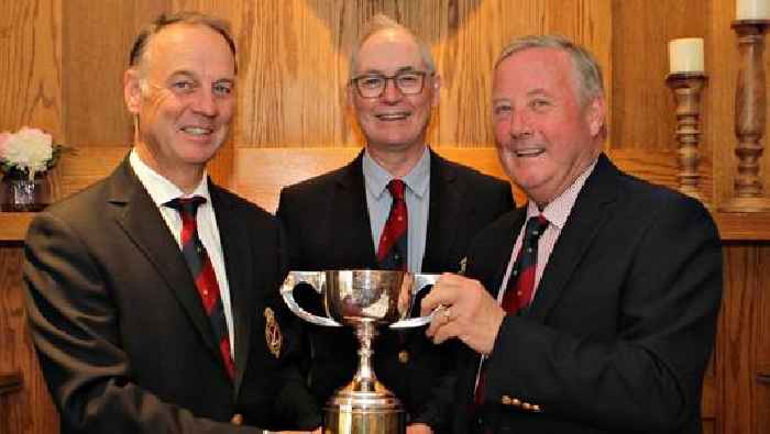 Royal Portrush enhance their golfing archive after having historic Fred Daly trophy donated to collection