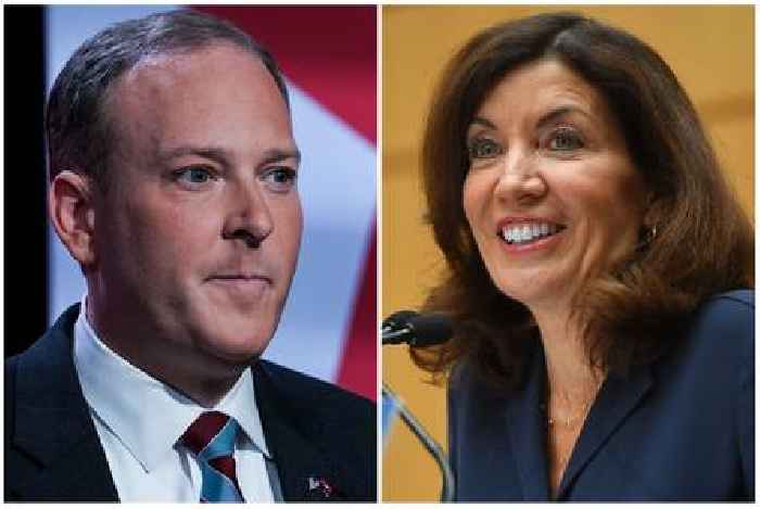 NY Gov. Kathy Hochul has early lead over Republican rival Lee Zeldin, polls show
