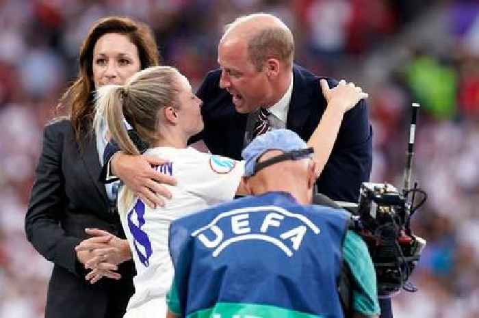 Prince William initiated Leah Williamson 'iconic' hug after Lionesses captain 'went to shake his hand'