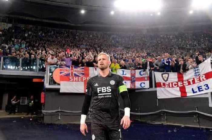 Kasper Schmeichel farewell not how it was supposed to be as Leicester City lose their leader