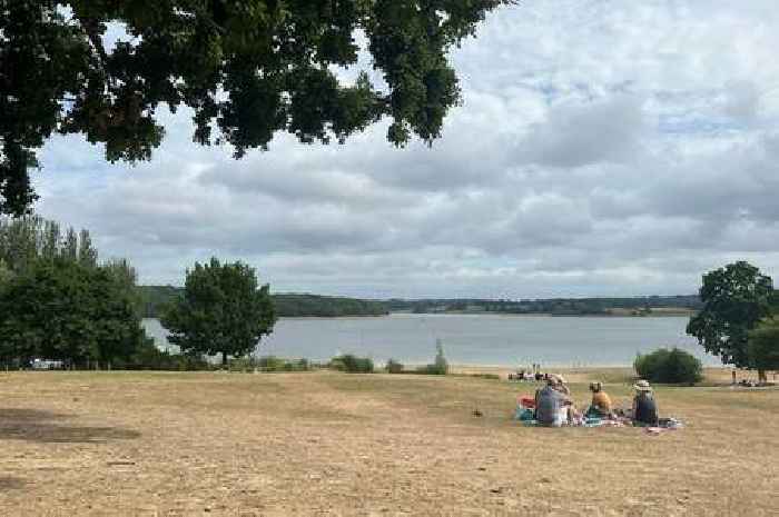 Bewl Water pictures show level at Kent reservoir looking 'so low' as hosepipe ban imposed