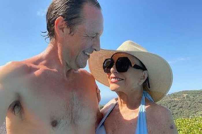 Joan Collins wows fans in blue bikini at 89 while on holiday with toyboy husband, aged 56