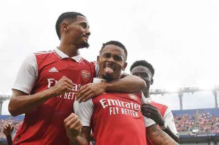Arsenal line-ups vs Crystal Palace as Gabriel Jesus and Saliba start, summer signings left out
