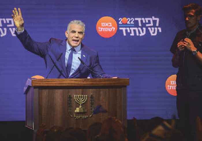Yair Lapid lays out his left-wing agenda - opinion