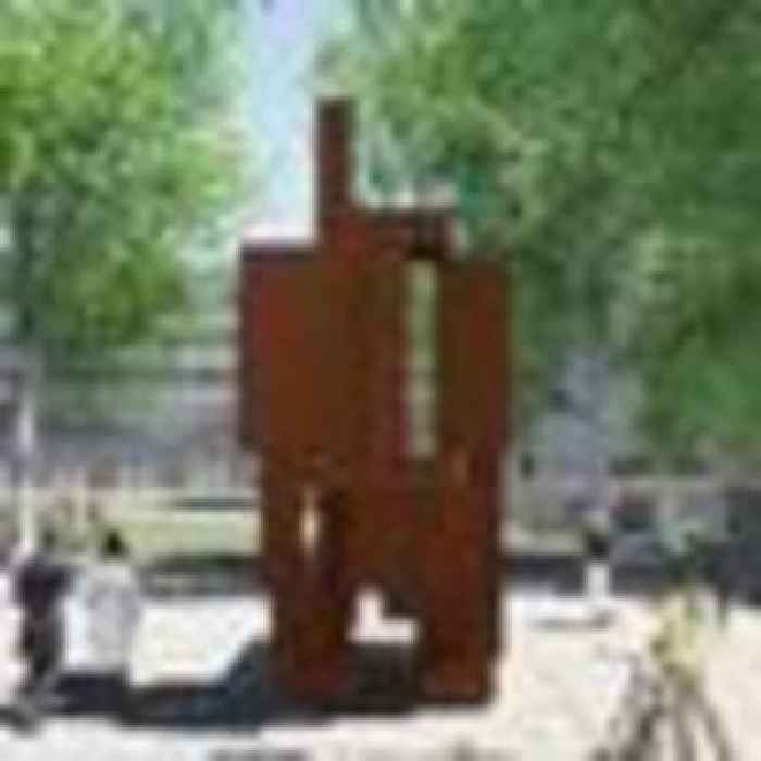 Concerns raised over 'phallic' Antony Gormley sculpture on university campus