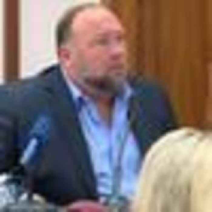 Bombshell moment Alex Jones is told hundreds of his texts were sent to Sandy Hook lawyer