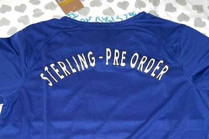 Chelsea fan gets hilarious surprise when he ordered 'Sterling pre-order' on his replica shirt