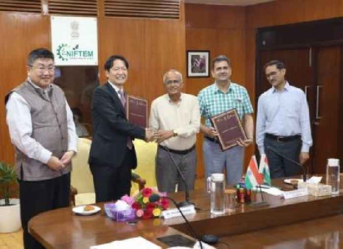 Strategic MoU Signed between Yakult Danone India Pvt. Ltd. and NIFTEM, Kundli in Areas of Education and Knowledge Sharing
