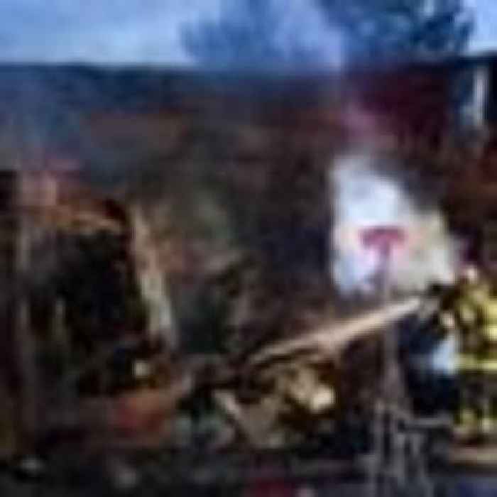 Firefighter fears 10 of his relatives have died in house blaze