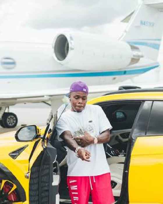 Rapper DaBaby Is Living It Up, Takes Private Jets, Switches From Rolls-Royce to Lambo