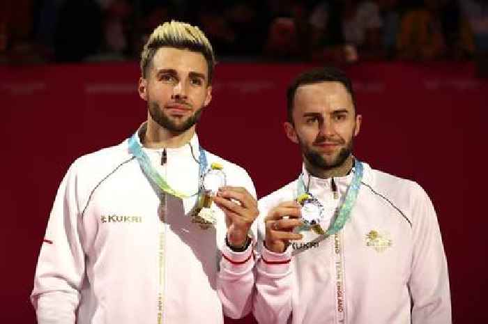 Ben Lane wins Commonwealth Games Badminton Silver