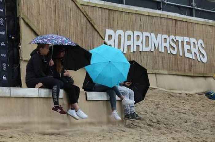 The year Boardmasters festival was blown away in dramatic storm