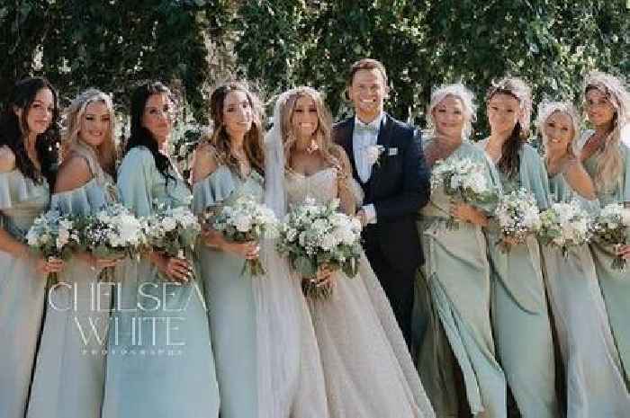 Stacey Solomon's bridesmaid and Essex star Mrs Hinch shares emotional message calling wedding 'a day I'll never forget'