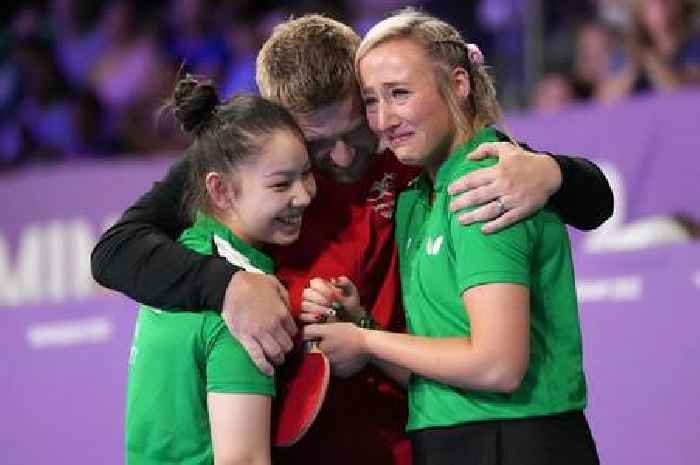 Table tennis duo claim Wales' last medal of 2022 Commonwealth Games as star breaks down in tears