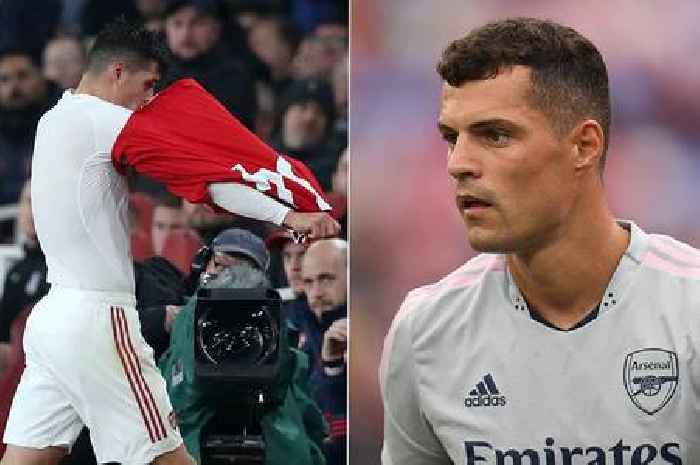 Granit Xhaka says 'everyone knows' why he stayed at Arsenal having had 'suitcases ready'